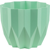 Кашпо Геометрия 5,8л Мята со вставкой (уп.10)