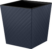 Горшок Manhattan CUBE 22л d301 h315 c дренажной вставкой 19л, вулканический серый (уп.4)