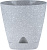 Горшок Амстердам 8л D250 светлый камень с поддоном (уп.6)