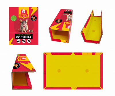 Ловушка-книжка клеевая Бдительный Страж универсальная (100 шт)