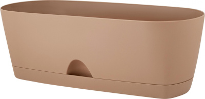 Балконный ящик Амстердам 400х170х133  молочный шоколад (уп.12)