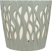 Горшок Winds 20л D340мм с дренажной вставкой 18,7л утренний туман (уп.9)