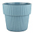 Горшок Алемар VipSet 4,8л d21,5 бирюза с дренажной системой (уп.5)