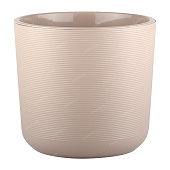 Горшок Лион 2л d14,7 h13 фраппе с вкладкой (уп.10)