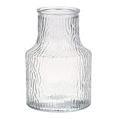 Ваза для цветов 13х19,5см стекло, прозрачная
