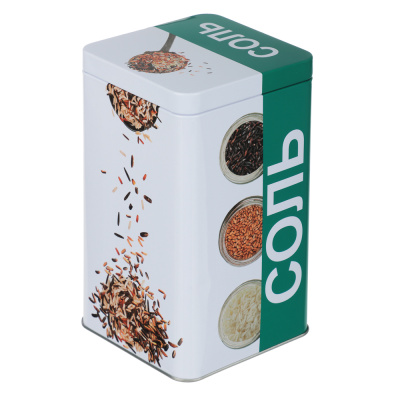 Банка для соли 17x10x10см, жесть