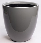Горшок СИРИУС 16,5л d30 Серый муссон с вкладкой (уп.1)