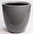Горшок СИРИУС 16,5л d30 Серый муссон с вкладкой (уп.1)