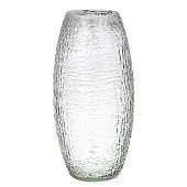 Ваза для цветов 10х19,5см стекло, прозрачная