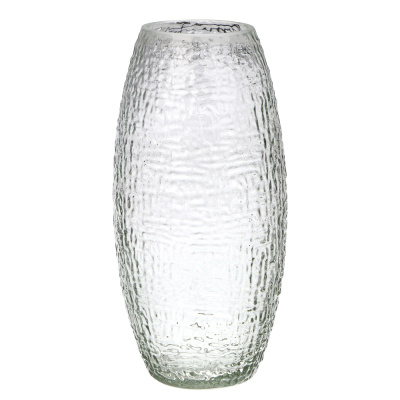 Ваза для цветов 10х19,5см стекло, прозрачная