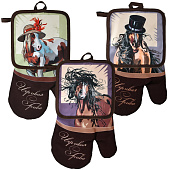 Прихватка с рукавицей Игривая грива" (уп.3)