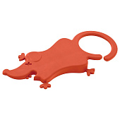 Фиксатор для дверей Мышь 18x9см (уп.6)