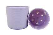 Горшок ЛИОН 3л d17  h16 СИРЕНЕВЫЙ с вкладкой (уп.10)