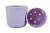 Горшок ЛИОН 4,2л d19 h17,5 СИРЕНЕВЫЙ с вкладкой (уп.8)