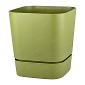 Горшок Гранд Квадрат 5,5л 19*19*20,5 папоротник с поддоном (уп.6)