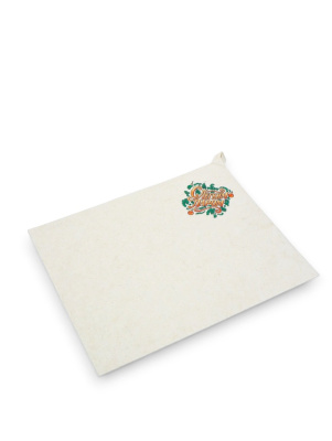 Коврик для бани "С легким паром" 47х38 светлый