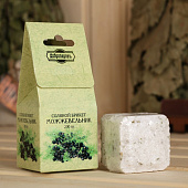 Соляной брикет для бани "Можжевельник" 200 г