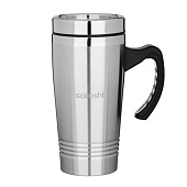 Термос-кружка 450мл вакуумная, нерж. сталь