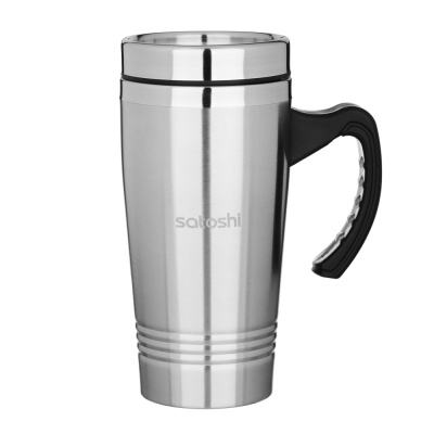 Термос-кружка 450мл вакуумная, нерж. сталь