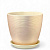 Горшок Бутон Перламутр персик 1,7л d15см с поддоном (уп.6)