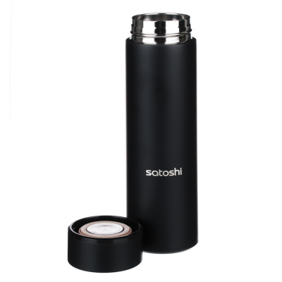 Термос-кружка 450мл с датчиком температуры, нерж.сталь