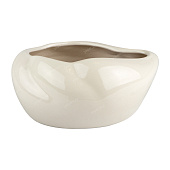 Горшок Кактусник Рапан 19*8см бежевый (уп.10)