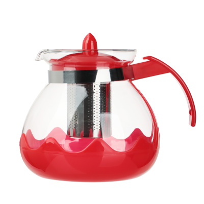 Чайник заварочный 1,5л Классик стекло, нерж.сталь