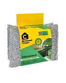 Губка для посуды эмаль, тефлон, набор 2шт Домашний Сундук