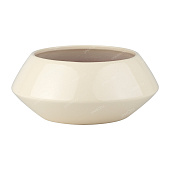 Горшок Персея Глянец бежевый d19 h8 (уп.10)