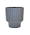 Горшок АРКАДА 16,2л d30 h30 Серый мусон с вкладкой (уп.1)