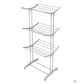 Сушилка для белья напольная №20 складная вертикальная Матовый Серый 125*63*173,5 (уп.1)