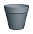 Горшок Tarragon 7л D250мм серый со вставкой (уп.12)