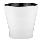 Горшок Лея 2,2л d162 белый с автополивом (уп.20)