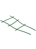 Держатель для орхидей Зелёный Непрозрачный h60 КРАТНО 10, цена за 1шт (уп.90)