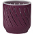 Кашпо для орхидей Fleurs 2л Пурпурный со вставкой (уп.12)