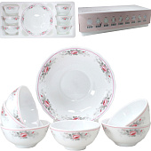 Набор салатников стеклокерамика 7пр Валенсия (уп.12)