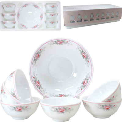 Набор салатников стеклокерамика 7пр Валенсия (уп.12)