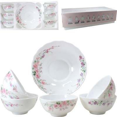 Набор салатников стеклокерамика 7пр Дольче (уп.6)