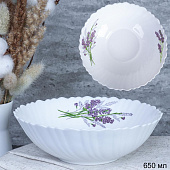 Салатник стеклокерамика 7" TW70 Букет лаванды КРАТНО 6 (уп.48)