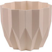 Кашпо Геометрия 2,2л Пудровый со вставкой (уп.24)