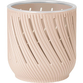 Кашпо для орхидей Fleurs 2л Пудровый со вставкой (уп.12)