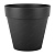 Горшок Tarragon 10л D280 серый со вставкой (уп.8)