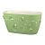 Горшок Butterflies 4л 296х152х149мм овальный, зеленое яблоко (уп.12)#