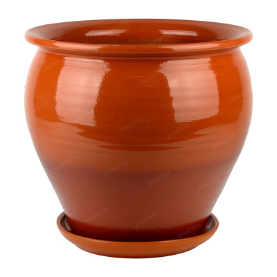 Горшок "4" 6л с поддоном