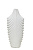 Ваза для цветов 30,8см керамика, белый (уп.18)