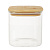 Банка для хранения ЭКО Вуд 750мл 10,5х10х10см стекло, бамбук