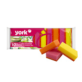 Губка для посуды YORK Джамбо 10шт (уп.40)