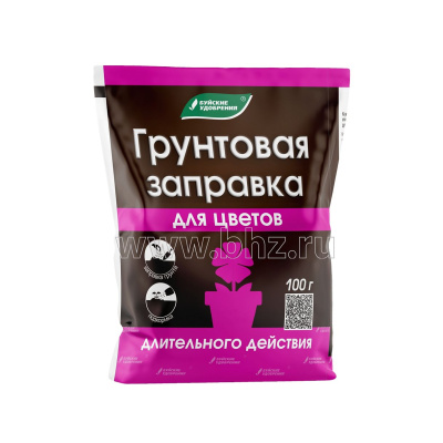 Грунтовая заправка для цветов 100 г (20 шт)