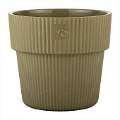 Горшок Алемар VipSet 2,4л d17 оливка с дренажной системой (уп.17)