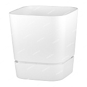 Горшок Гранд Квадрат 5,5л 19*19*20,5 мята с поддоном (уп.6)